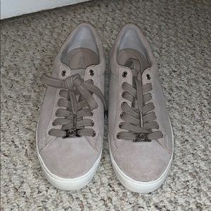Michael Kors Beige Suede Sneakers sz 7.5